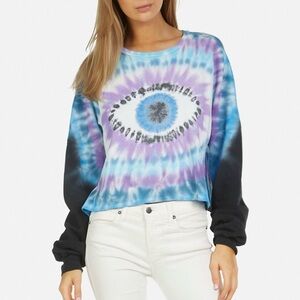 Lauren Moshi Gloria Tie Dye Eye Sweatshirt